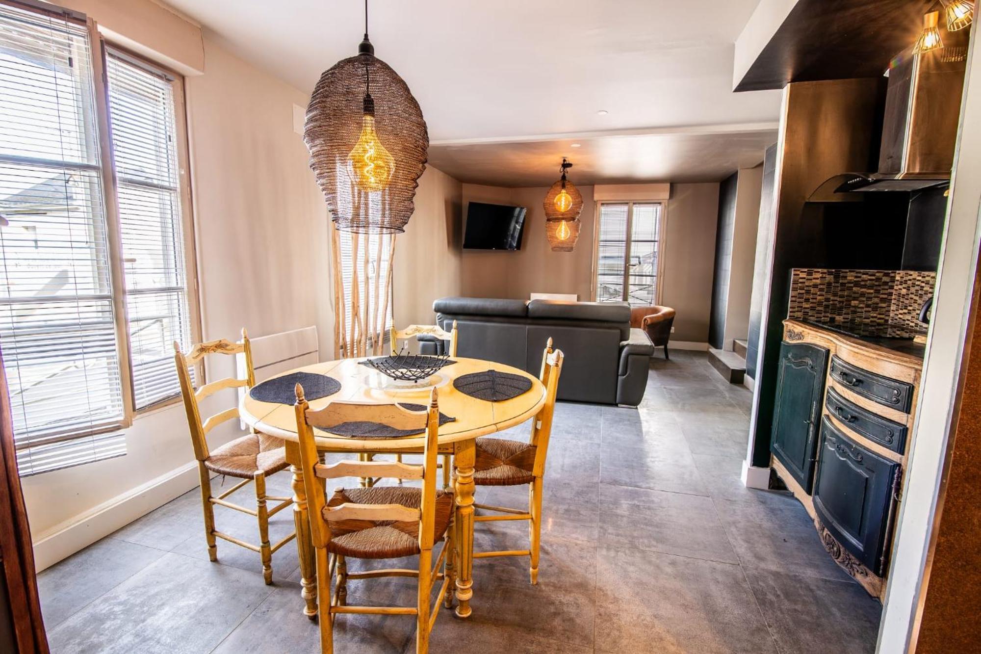 Le Dupe Aparthotel Brissac-Quince Bagian luar foto